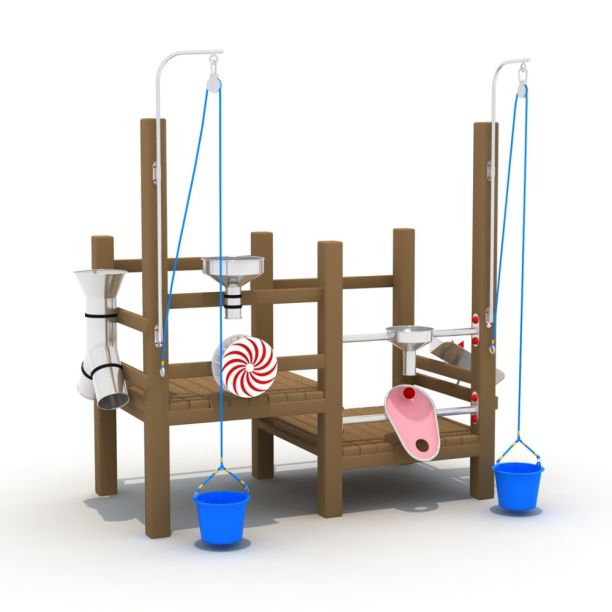 Loc de joaca interactiv cu nisip si galetuse