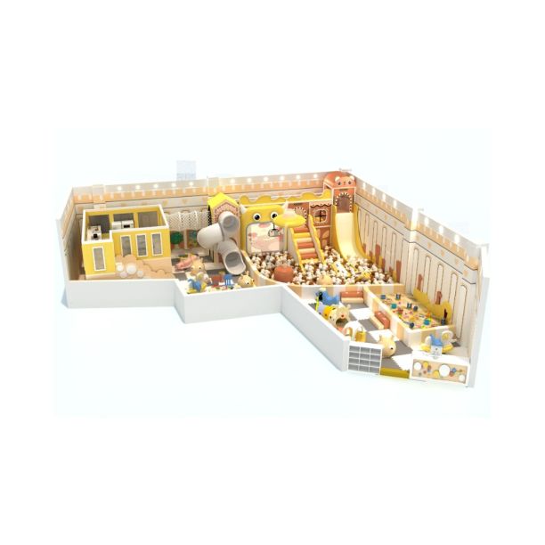 Loc de joaca modular de interior pentru copii modular Popcorn, 3-12 ani