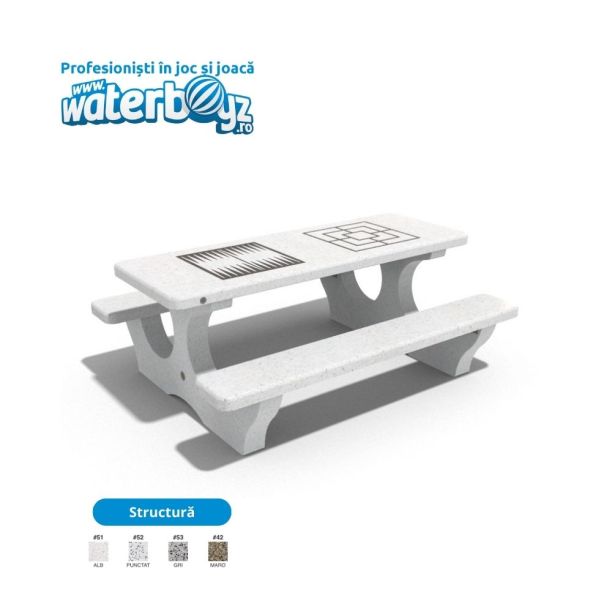 Masa dubla de sah si table 2