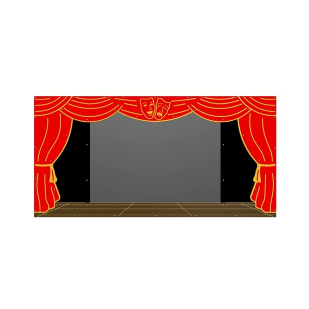 Interactive panel Theatre stage