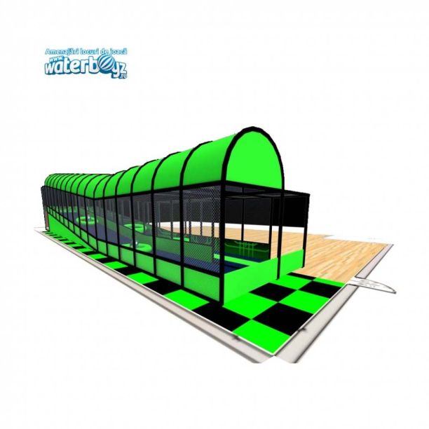 Pista Tubing - Tobogan cu colac pentru copii (Donuts Slide)