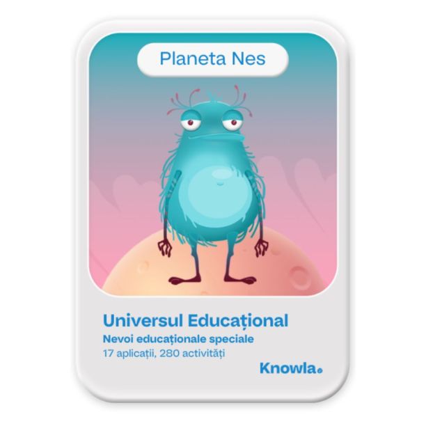 Planeta NES - Pachet educational pentru activitati interactive concepute pentru copii cu nevoi educationale speciale
