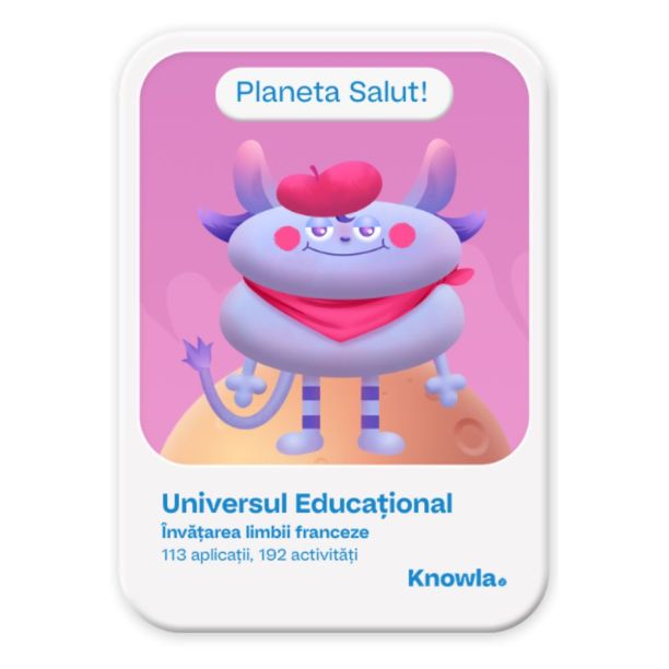 Planeta Salute - Pachet educational pentru invatarea limbii franceze