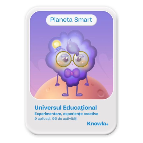 Planeta SMART - Pachet educațional Knowla pentru gândire logică și observație