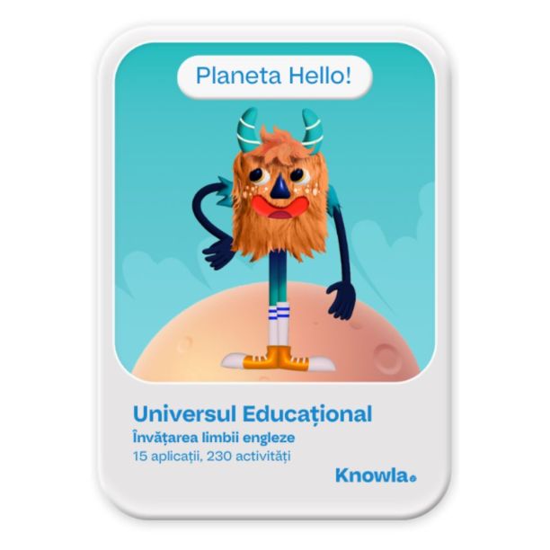 Planeta Hello - Pachet educational pentru invatarea limbii engleze