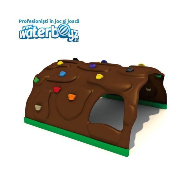 Sistem de catarare pentru copii de exterior Tunel, 220x200x105 cm, metal si plastic LLDPE