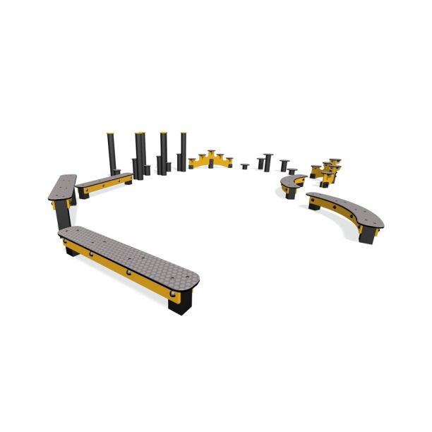 Climbing and balance system Fun Trail 3