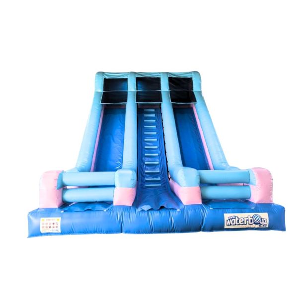 Tobogan gonflabil profesional Macarons model 2 cu garantie 12 luni