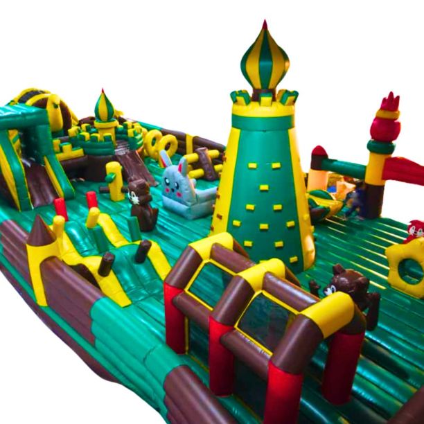 Cursa gonflabila profesionala cu obstacole Funland 2