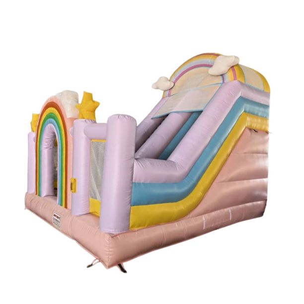 Tobogan gonflabil Rainbow Star, +3 ani, 500x480x450 cm
