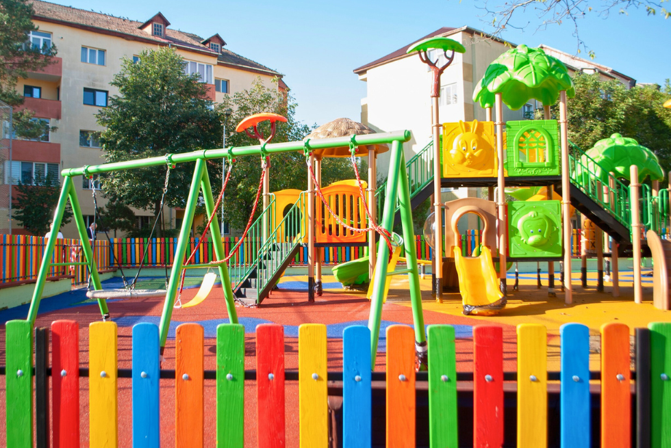 Amenajare complex de joaca exterior Primaria Zalau, Salaj