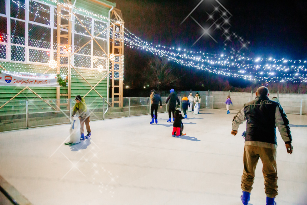 Patinoarului ecologic ales de primăria Titu 