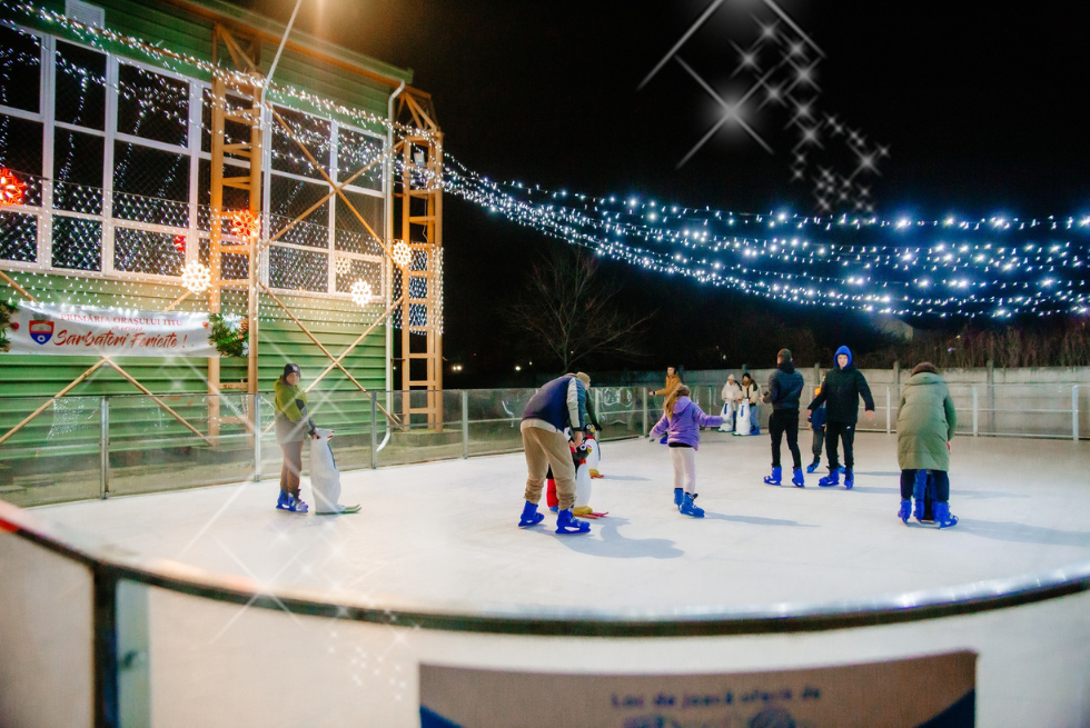 Patinoarului ecologic ales de primăria Titu 