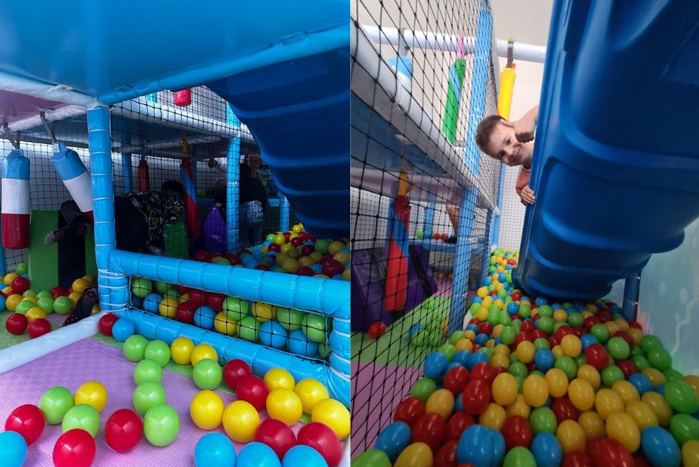 Amenajare loc de joaca de interior TurboParty, Bucuresti