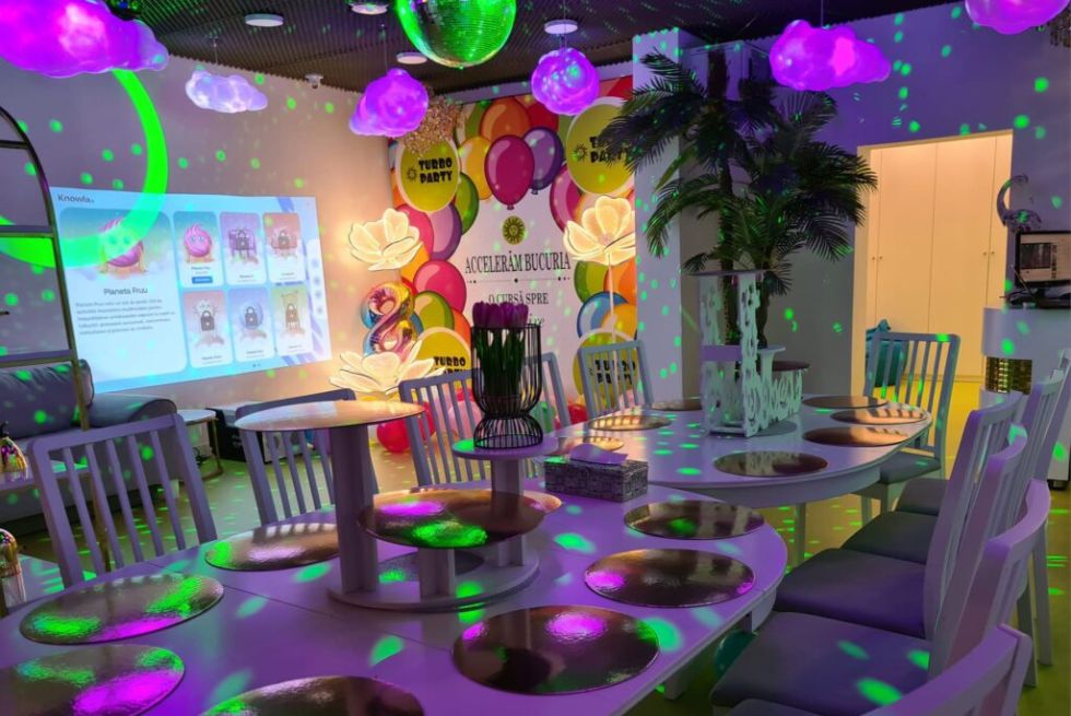 Amenajare loc de joaca de interior TurboParty, Bucuresti