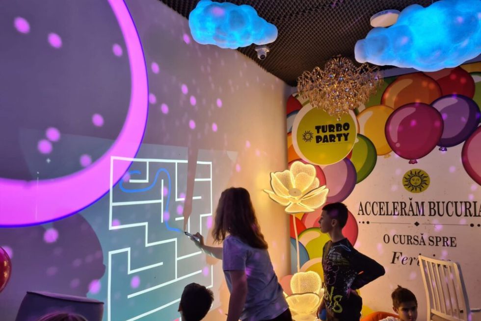 Amenajare loc de joaca de interior TurboParty, Bucuresti