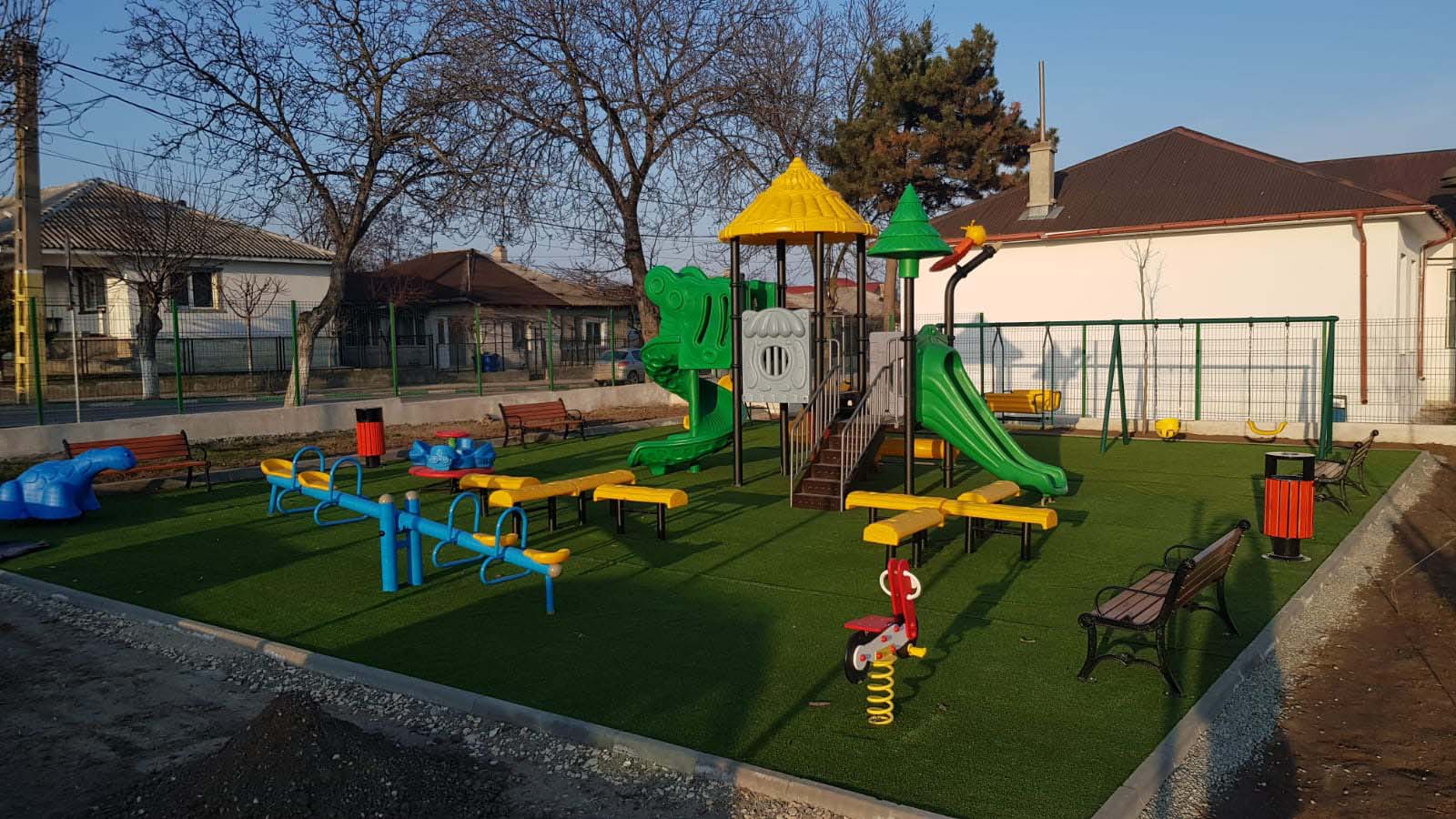 Amenajare complex de joaca exterior Hotel Riviera, Mamaia