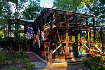 Amenajare complex de joaca exterior Insula Copiilor, Herastrau