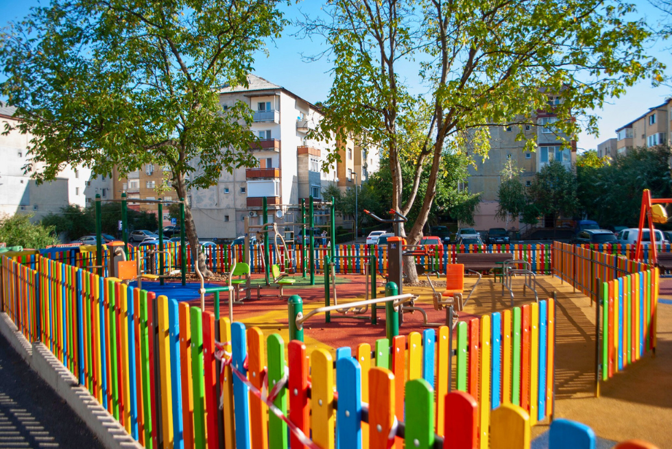 Amenajare complex de joaca exterior Primaria Zalau, Salaj