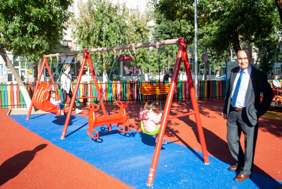 Amenajare complex de joaca exterior Primaria Zalau, Salaj