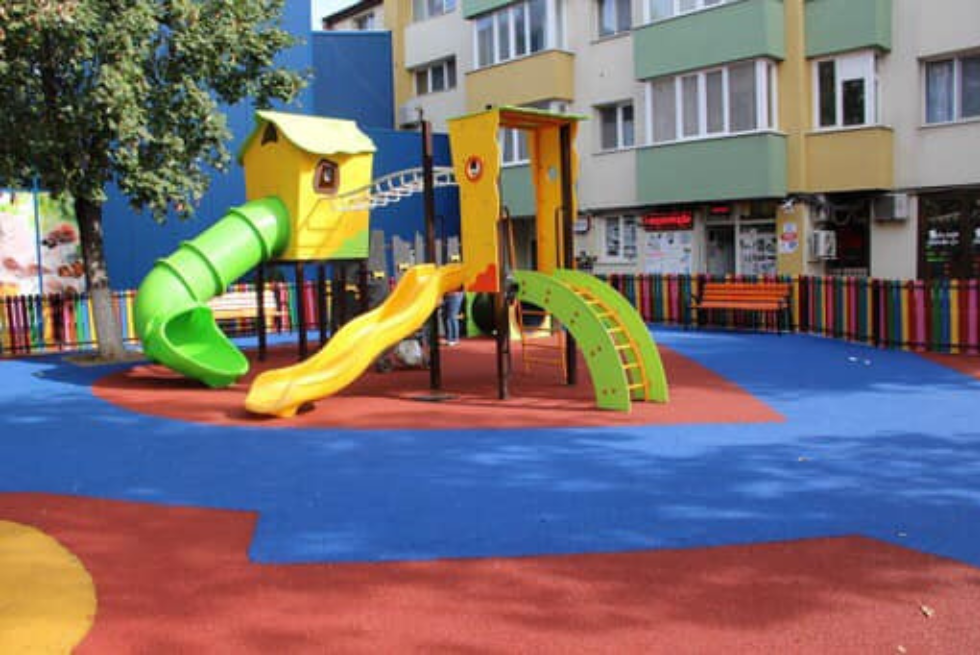 Amenajare complex de joaca exterior Primaria Zalau, Salaj