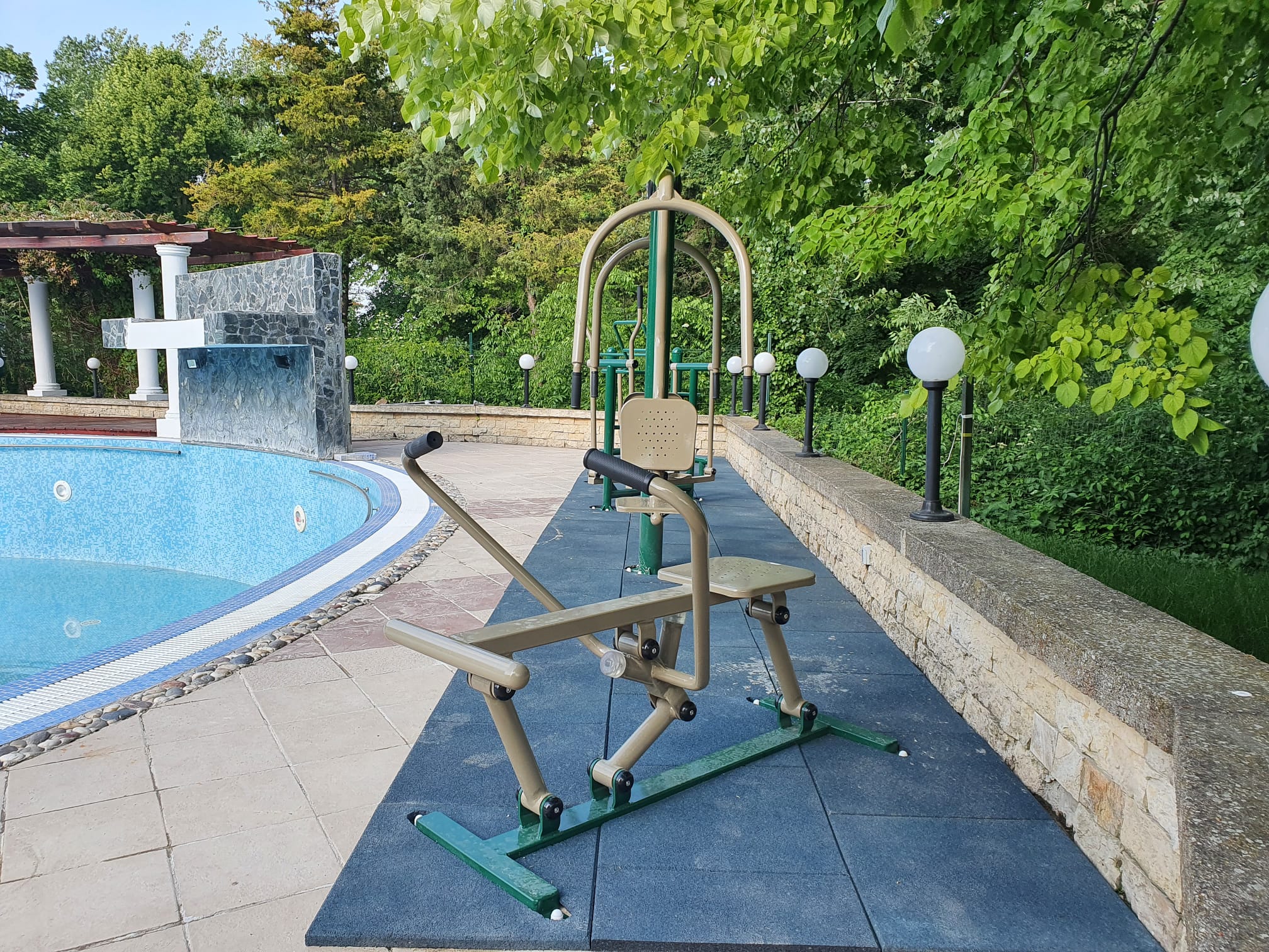 Amenajare complex de joacă de exterior și zonă fitness, Hotel 2D Resort & Spa, Neptun