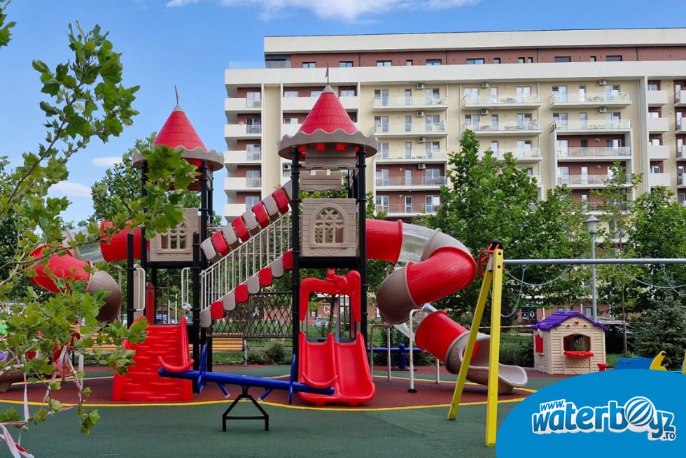 Amenajare loc de joaca de exterior Complex Rezidential Grand Kristal, Bucuresti