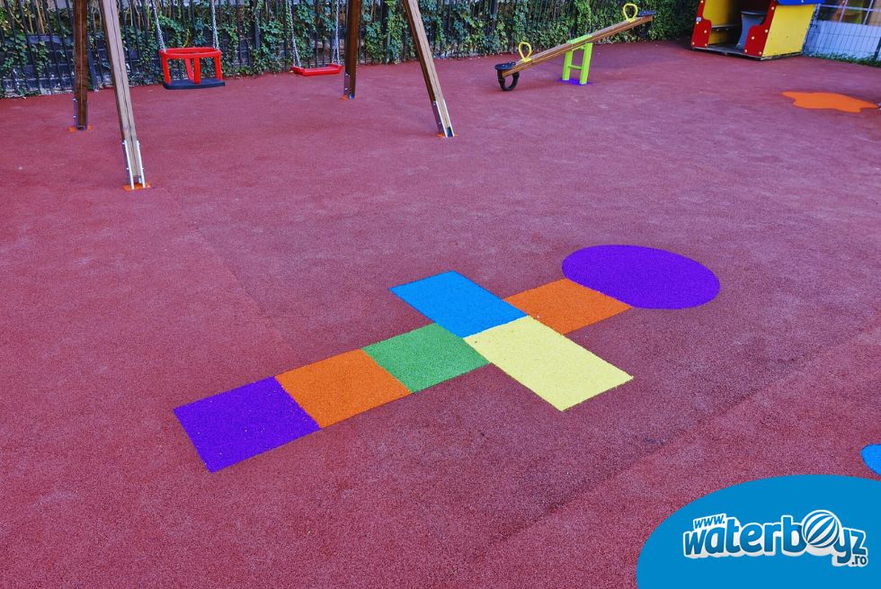 Designing outdoor playground Mavrogheni Kindergarten, Bucharest