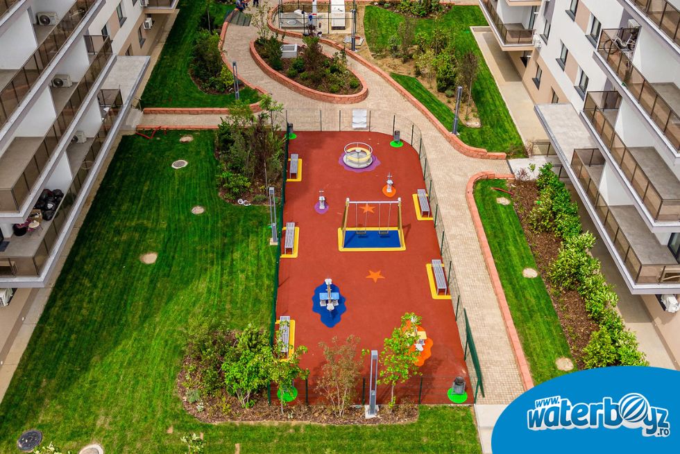 Amenajare complex de joaca de exterior Hils Brauner Bucuresti