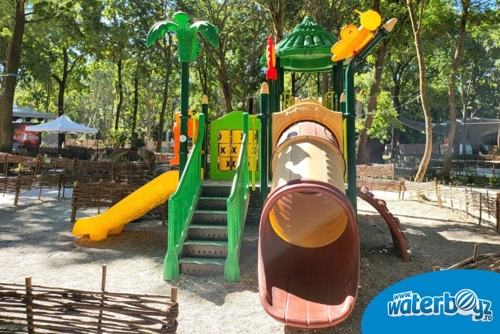 Designing outdoor playground Jurasica Adventure Theme Park, Neptun