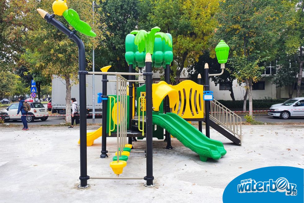 Amenajare loc de joaca de exterior Parcul Florilor, Calarasi