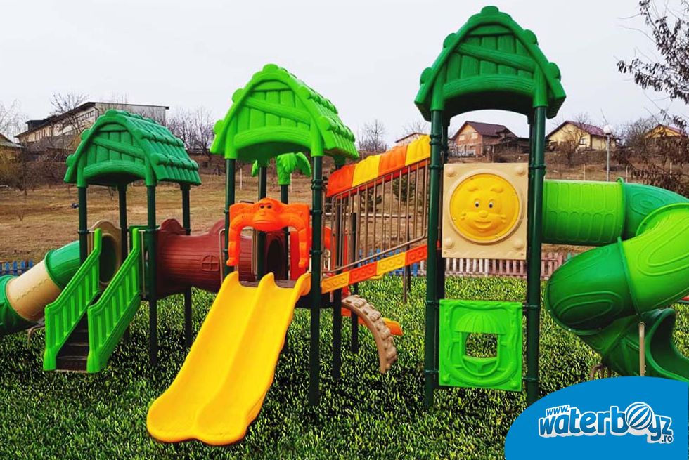 Amenajare complex de joaca de exterior Plugari, Iasi