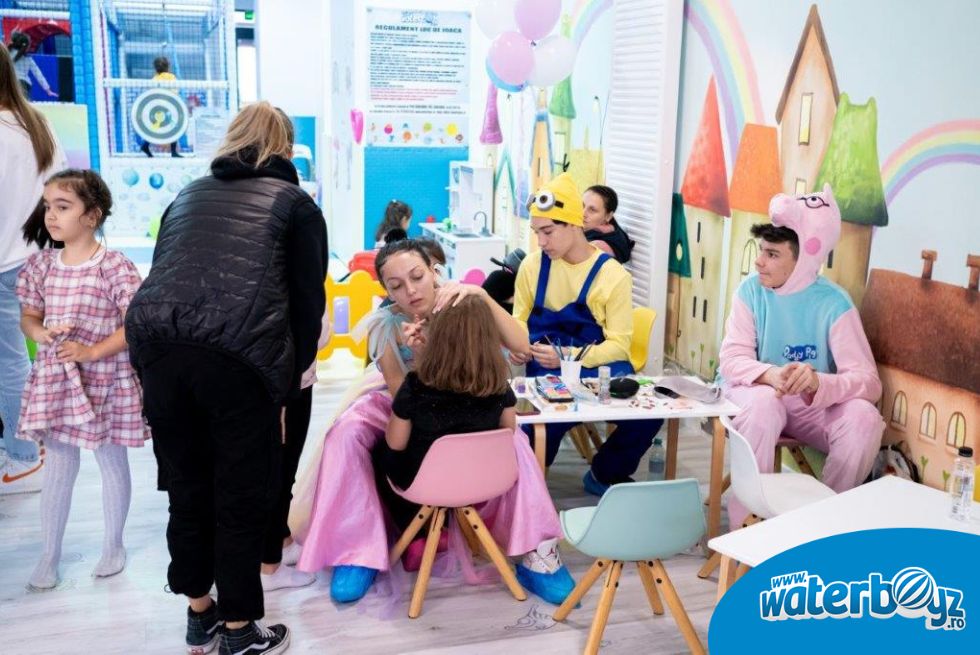 Designing indoor playground Mirunel, Bucharest