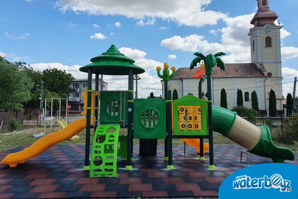 Outdoor playground design in Cefa Bihor