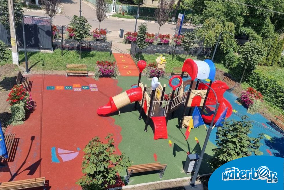 Amenajare complex de joaca de exterior Plugari, Iasi