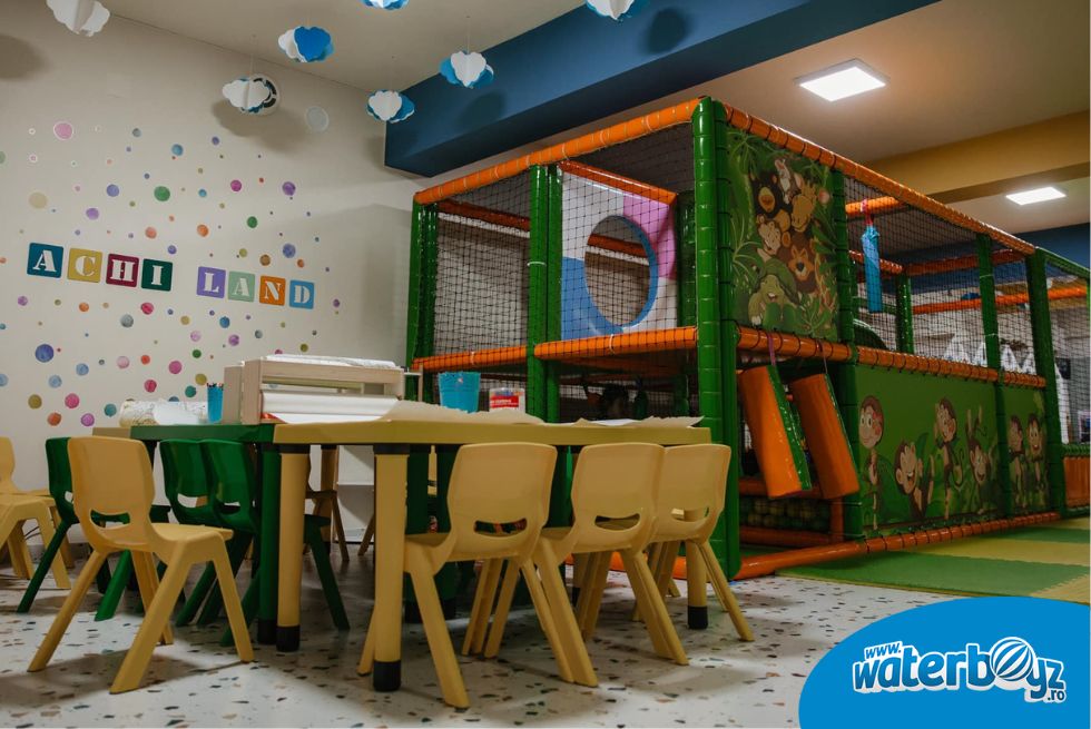 Indoor playground project Achiland, Campulung Moldovenesc