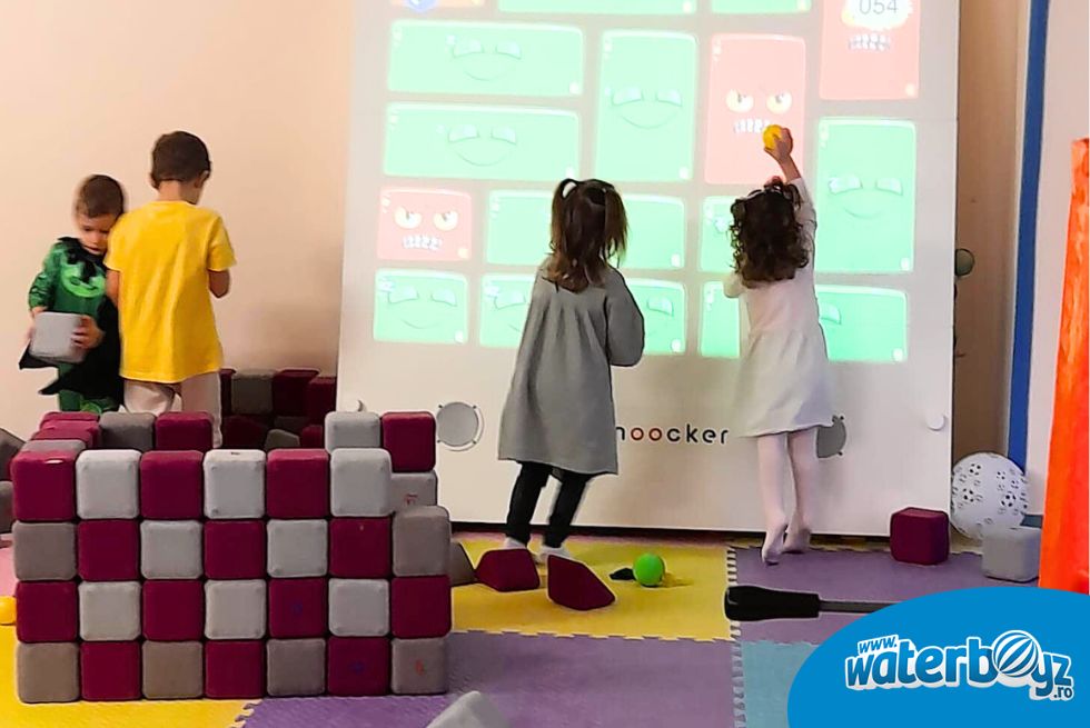 Designing indoor playground Bambini, Oradea