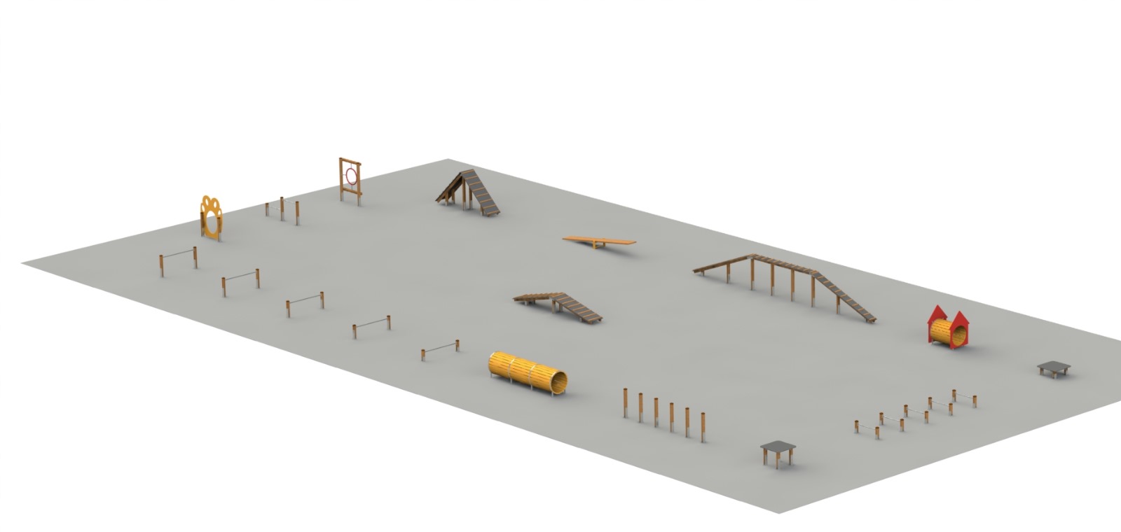 Amenajare parc pentru caini