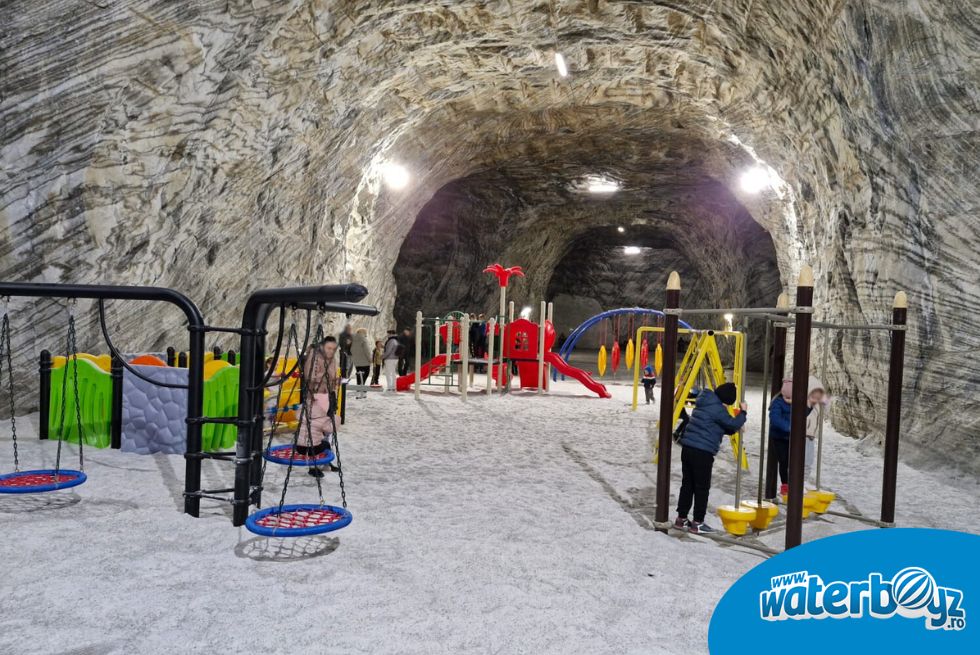 Amenajare complex de joaca Salina Targu Ocna