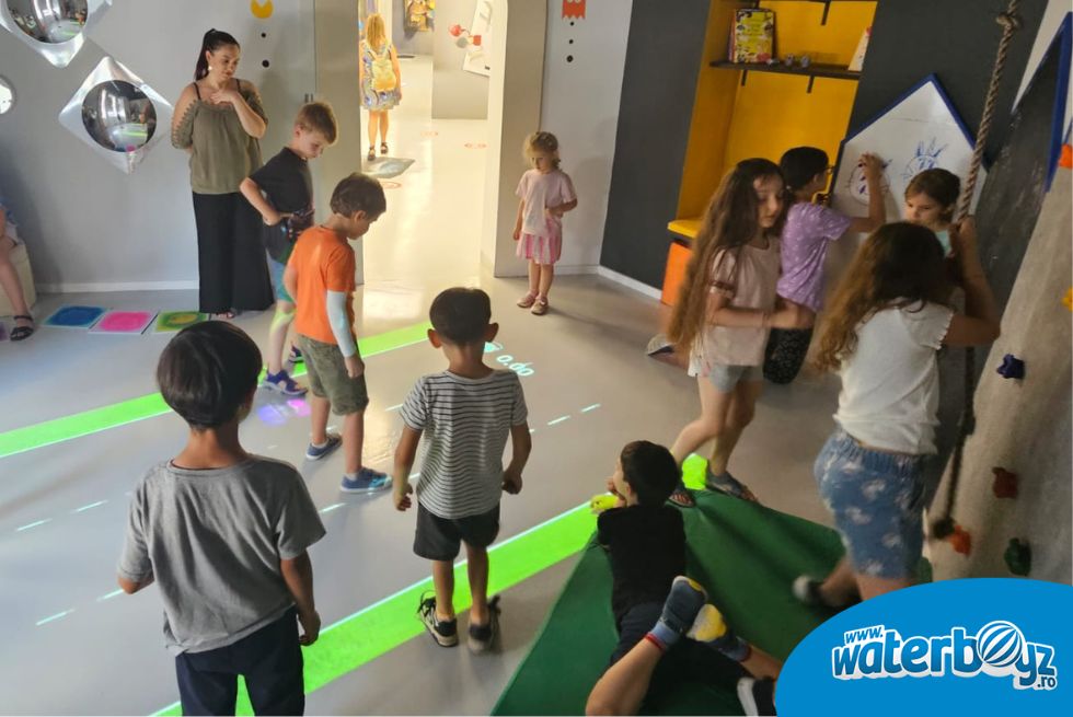 Podea interactiva FunFloor, Muzeu 3D Velonova Mirage