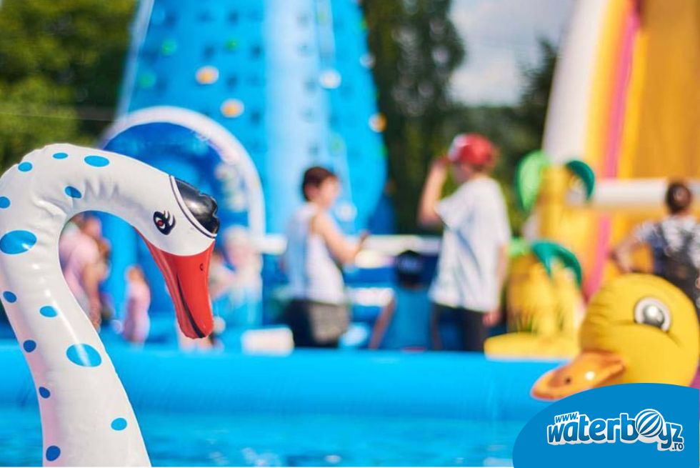 Inflatable playground SuperLand, Brasov