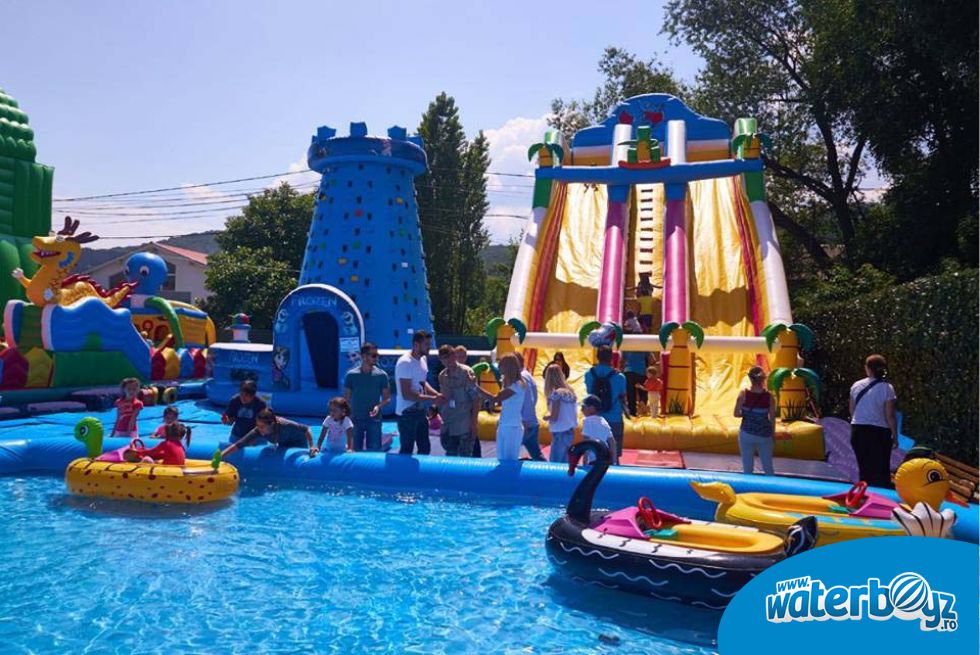 Inflatable playground SuperLand, Brasov