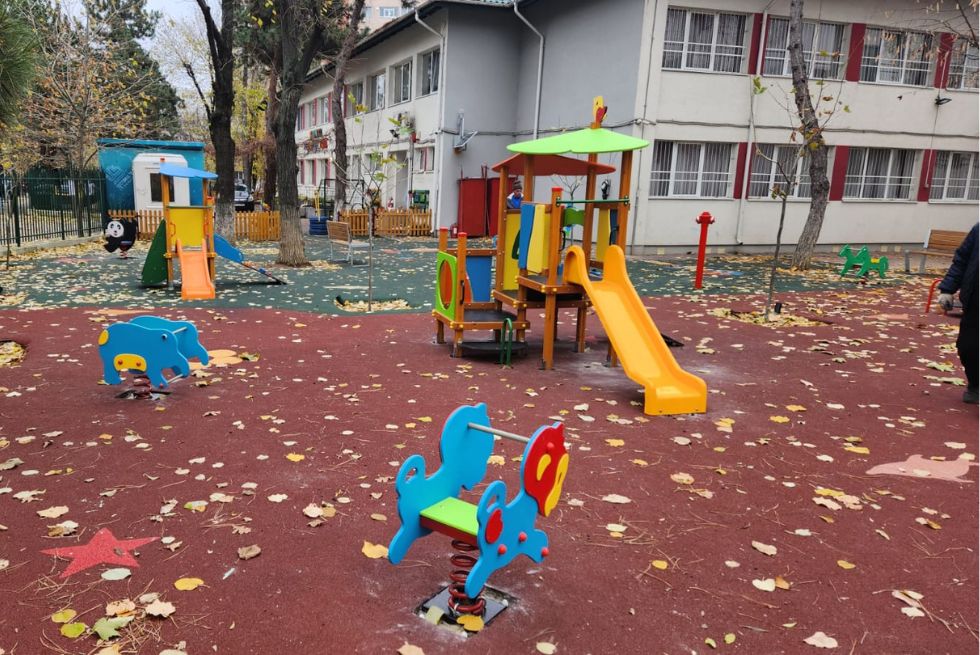 Transformarea Grădiniței 241 din București cu echipamentele Waterboyz